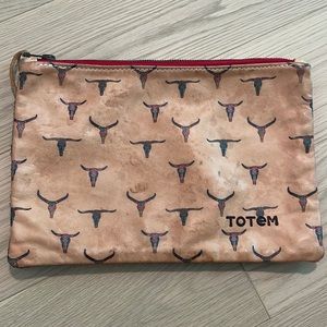 Totem Salvaged reversible clutch/pouch